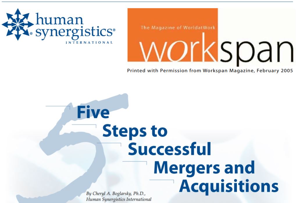 5 steps to successful M&A