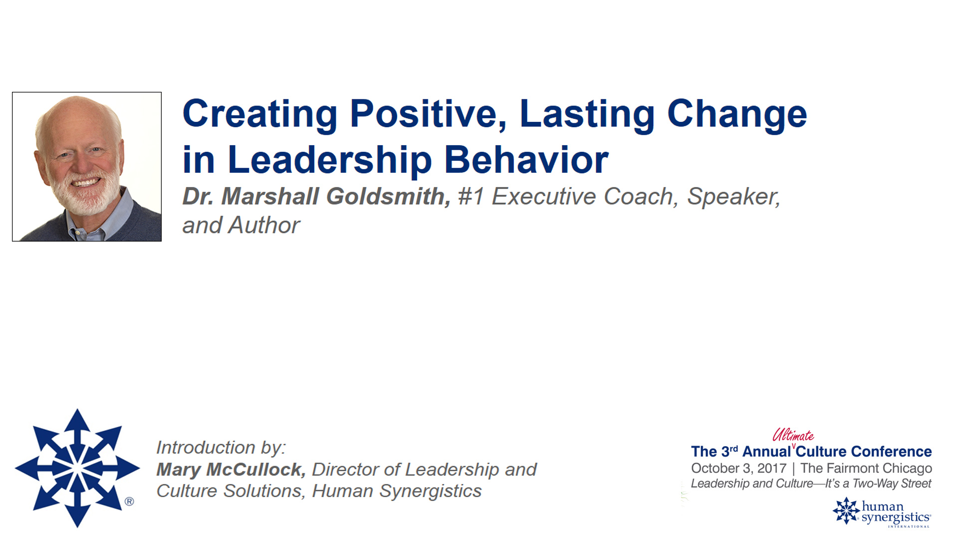 Feedforward with Marshall Goldsmith