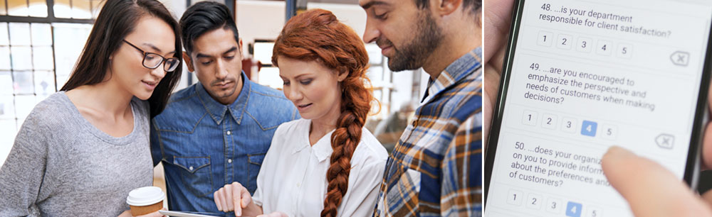 Employees and Leadership identifying their organizational culture