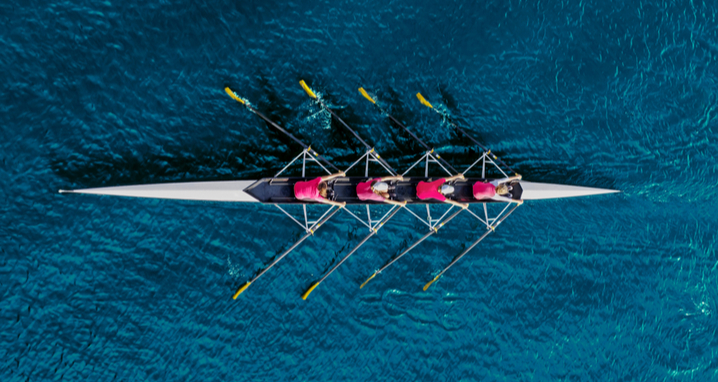 rowing together, leadership culture