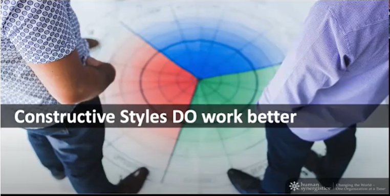 Syngery-Constructive Styles Work Better