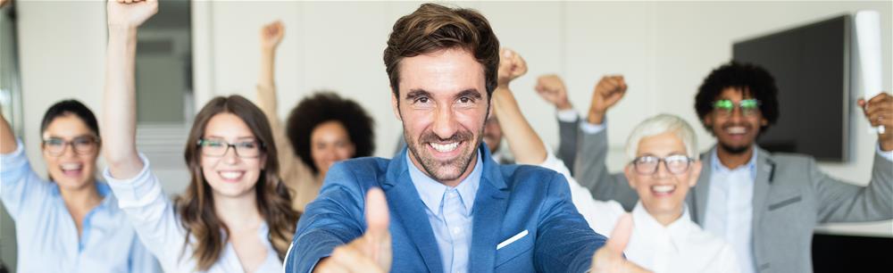 Happy Business People Celebrating Success at Compa (3)