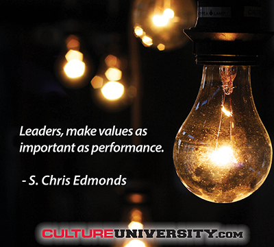 Create A Healthy Culture with Formalized Values