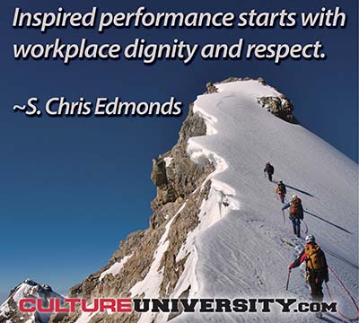 Want productive, engaged team members? Create workplace dignity and respect.