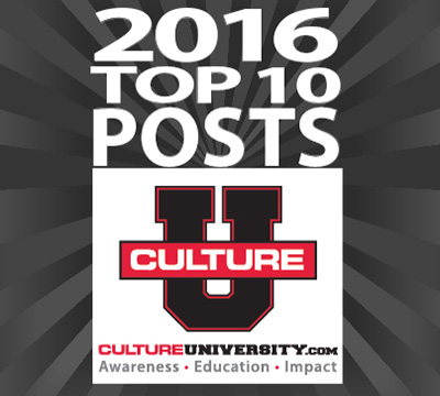 The Top 10 posts of 2016 on Culture University