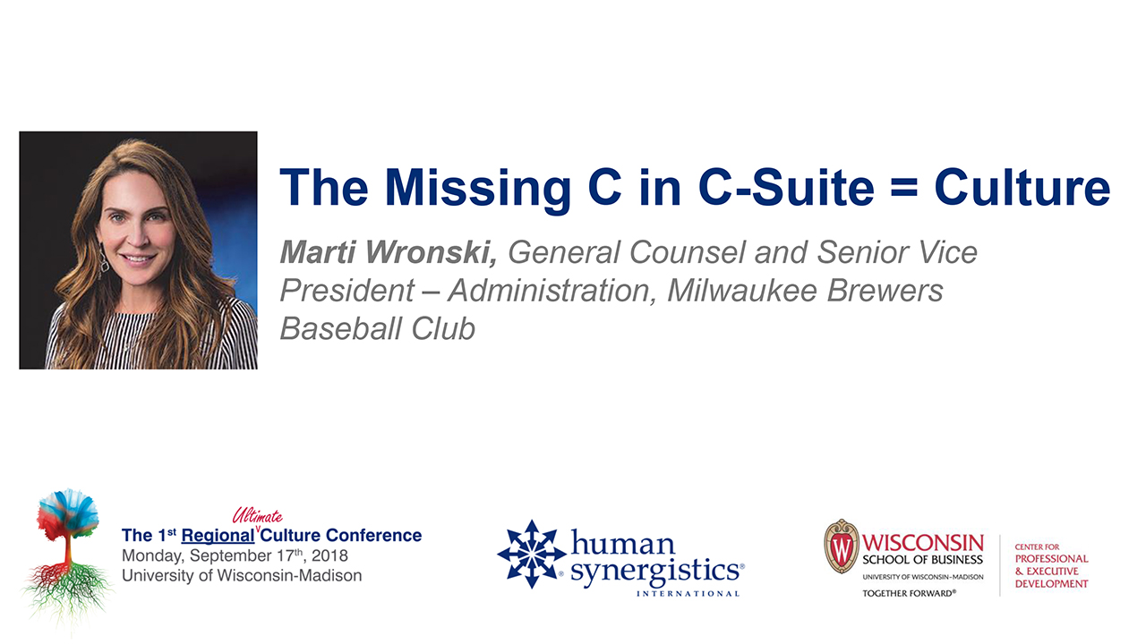 The Missing C in C-Suite = Culture