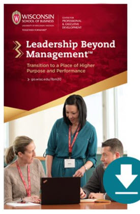leadership beyond management