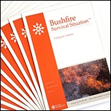 bushfire participant's booklets