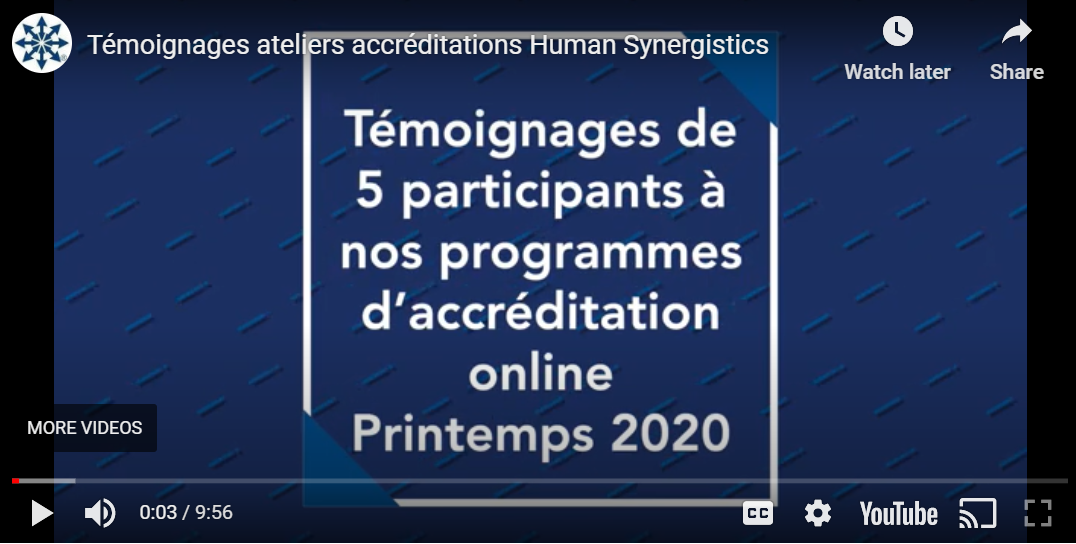 Témoignages accrédites